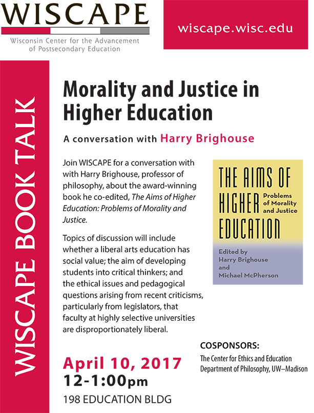 Read more about the article Morality and Justice in Higher Education